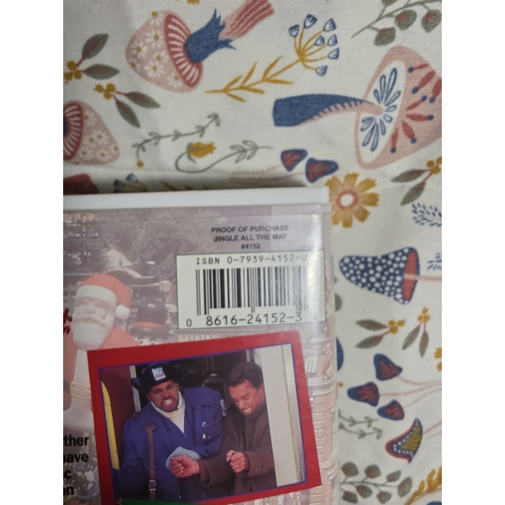 20th Century Fox Jingle All The Way VHS Movie Arnold Schwarzenegger Sinbad 1996 - Picture 3 of 4